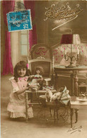 Jeux Et Jouets - Landeaux - Landeau - Poupées - Poupée - Enfants - Fillettes - Fillette - Little Girl - Children - état - Games & Toys