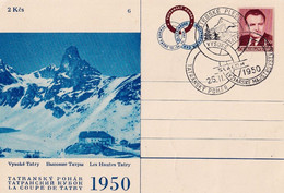 A14420 - LES HAUTES TATRY POSTAL STATIONERY STAMP - Postcards