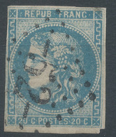 Lot N°63558    N°44-45 Ou 46, Oblitération GC -52- Albert, Somme (76), Indice 3 - 1870 Ausgabe Bordeaux