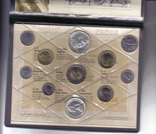 ITALIA Divisionale 1995 Pietro MASCAGNI 11 V CON 500 Lire AG Fdc - Jahressets & Polierte Platten