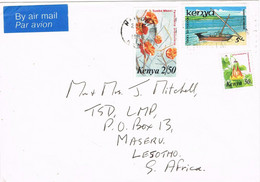 42733. Carta Aerea NAIROBI (Kenya) 1986 To Maseru En Lesotho - Kenya (1963-...)