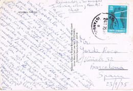 42735. Postal Aerea ISTAMBUL (Turquia) 1975. Vistas Varias - Lettres & Documents