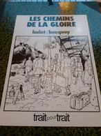 Le Temps Des Innocents Les Chemins De La Gloire HULET BUCQUOY Glénat 1985 - First Copies