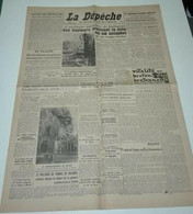 La Dépêche De Brest Et De L'Ouest Du 10 Sept 1942.(Guyanne Française-Assolant) - Français