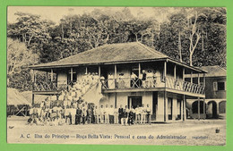 São Tomé E Príncipe - Roça Bela Vista - Pessoal E Casa Do Administrador - Ethnic - Ethnique - Sao Tome Et Principe