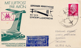 A14435 - LEIPZIGER HERBSTMESSE SONDERFLUGVERKEHR 1974 MIT LUFTPOST PAR AVION LEIPZIG - Lettres & Documents