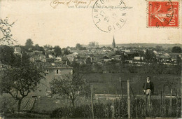 Langon * Vue Générale Panoramique Du Village - Langon