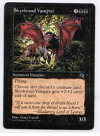 MAGIC The GATHERING  "Skyshroud Vampire"---TEMPEST (MTG--127-9) - Otros & Sin Clasificación