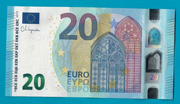 Billet 20 Euros Lagarde 2015 UT1022036141 - U040G6 - 20 Euro