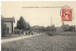 Rare Vaux-les-Mourons Vue Générale Prise De La Gare - Autres Communes