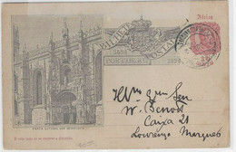 Lourenco Marques Jun. 1902 10 Reis INTERNAL Postal Stationary - Nice Criptical Message About "avalanche" - Lourenco Marques