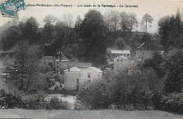 87)   BUSSIERE   POITEVIN  -  Les Bords De La Gartempe  - Le Queyroux - Bussiere Poitevine