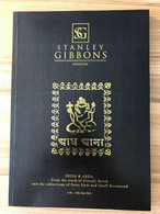 India 2021 Book Auction Catalogue STANLEY GIBBONS - 1 LAST PIECE  (**) Inde Indien - Lettres & Documents