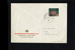 1965 - Germany Cover With Mi. 424 - Architecture - Rathaus - Bonn [HP013] - Covers & Documents