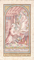 IMAGE PIEUSE RELIGIEUSE CANIVET DENTELLE - L'enfant Jésus Apparait A St Antoine De Padoue à Chateauneuf - Santini