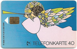 Germany - X 09 - Deutsche Postreklame - Christmas 1, 11.1991, 40U, 2.000ex, Used - X-Series : D. Postreklame Advertisement