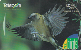 NEW ZEALAND(GPT) - NZ Birds/Bellbird, CN : 241B, Tirage 75000, Used - Non Classificati