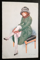 Carte Illustrée De FABAIANO - FEMME 1900 - MODE - Fabiano