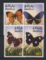 Maldives - 2003 - N°Yv. 3506 à 3509 - Papillons / Butterflies - Neuf Luxe ** / MNH / Postfrisch - Butterflies