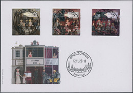 Suisse - 2020 - Kino - Ersttagsbrief FDC ET - Ersttag Voll Stempel - Lettres & Documents