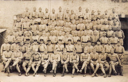 Carte Photo - Peloton Des élèves Caporaux Classe 1927/1 - Regiments