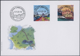 Suisse - 2020 - Ceneri - Ersttagsbrief FDC ET - Ersttag Voll Stempel - Briefe U. Dokumente