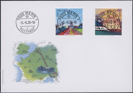 Suisse - 2020 - Ceneri - Ersttagsbrief FDC ET - Ersttag Voll Stempel - Briefe U. Dokumente