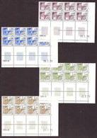 FRANCE 1979 PREO YT N° 162/165 CLOCHERS ET TOURS, NEUFS, COIN DATES, ** - Unused Stamps