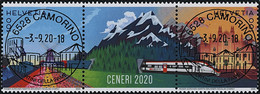 Suisse - 2020 - Ceneri - Zwischenstege - Ersttag Voll Stempel ET - Usados