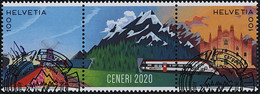 Suisse - 2020 - Ceneri - Zwischenstege - Ersttag Stempel ET - Oblitérés