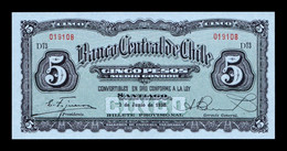 Chile 5 Pesos (½ Condor) 1930 Pick 82 SC UNC - Cile