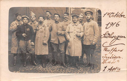 Carte Postale Photo Militaire Français à FRANKFURT-Sindlingen- KRIEG-Guerre-1914-1918-Feldpost-PLI - Frankfurt A. Main
