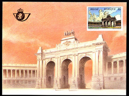 BELGIUM(1996) La Cinquantenaire. Deluxe Proof (LX85). Scott No 1617, Yvert No 2645. - Folettos De Lujo [LX]