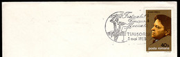 ROMANIA(1985) Conductor. Music Score. Illustrated Cancel On Envelope. Timisoara Music Festival. - Postmark Collection