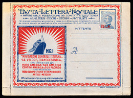 ITALY(1923) Typewriter. Cruise Ship. Auto. Bride. Chicken. Cow. Oil. Dentifrice. Insurance. Pasta. BLP Letter - Stamps For Advertising Covers (BLP)