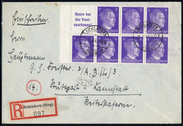 1941, Deutsches Reich, HBl. 120 B, Brief - Unclassified