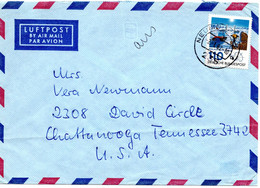 55659 - Bund - 1982 - 110Pfg. Polarforschung EF A. LpBf. NEUMUENSTER -> Chattanooga, TN (USA) - Other & Unclassified