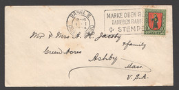 1924 Letter To The USA Pro Juventute Zum 26 - Brieven En Documenten