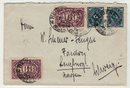 Allemagne // Empire // 1920-1923 // Lettre PourLenzburg (Suisse) Le 13.03.1923 - Lettres & Documents