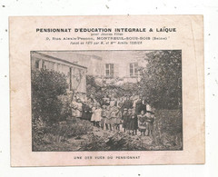Programme , 1910 ,fête Scolaire Du Pensionnat A. Tessier , Pensionnat D'éducation Intégrale & Laïque, Montreuil ,Seine - Programmes