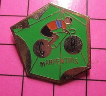 710G Pin's Pins / Beau Et Rare / THEME : SPORTS / CLUB CYCLISME VELO CR MARPENTOIS - Cyclisme