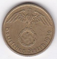 5 Reichspfennig 1939 A BERLIN. Bronze-aluminium. KM# 91 - 5 Reichspfennig