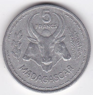 Madagascar, 5 Francs 1953 , En Aluminium , Lec# 106 - Madagaskar