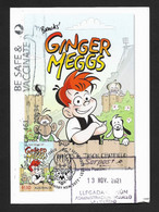 Australia Ginger Meggs Maxicard With Vaccination Postmark Sent To Peru - Gebraucht