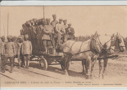 L'armée Des Indes En France 1914  Marseille La Valentine - Autres