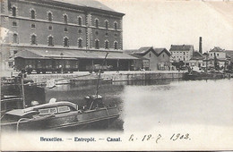 BRUXELLES - Entrepot - Canal - Transport (sea) - Harbour