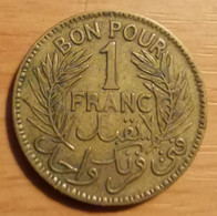 Tunisie -1 Franc Chambre De Commerce - Année 1340 (1921). - Tunesië