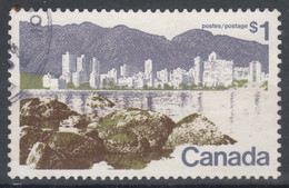 Canada 1972 Mi# 496 Y (fluo Lines) Used - Usados