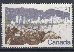 Canada 1972 Mi# 496 Y (fluo Lines) Used - Usati