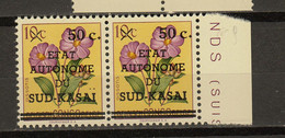 Zuid-Kasai Ocb Nr :  4  ** MNH (zie  Scan)  Sans Point Sur Le I - Sud-Kasaï